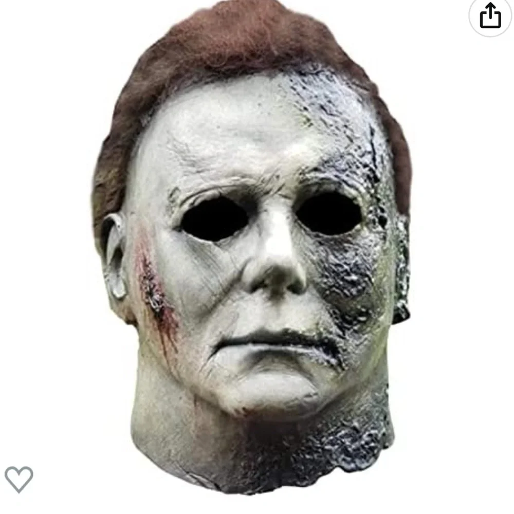Michael Myers Mask Deluxe Adult Latex Halloween Horror Fancy Dress Killer Scary